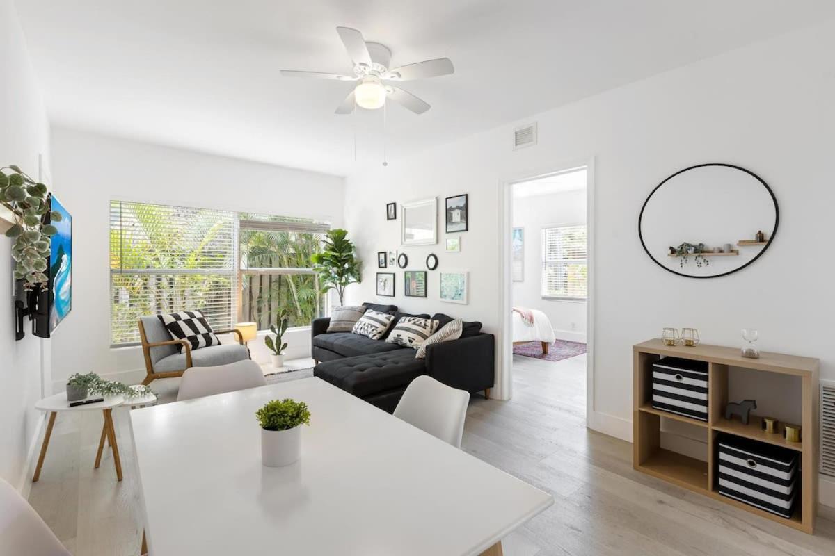 Charming 2 Bedroom Apartment In Victoria Park Fort Lauderdale Exterior photo