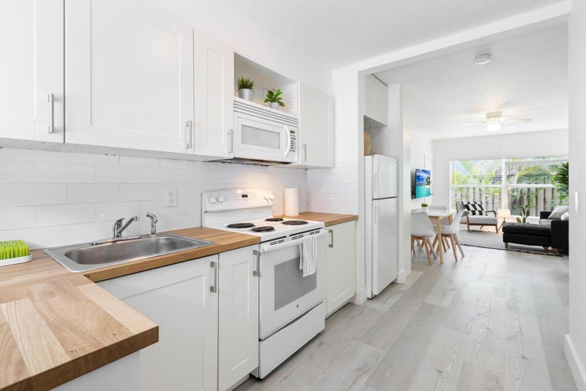 Charming 2 Bedroom Apartment In Victoria Park Fort Lauderdale Exterior photo