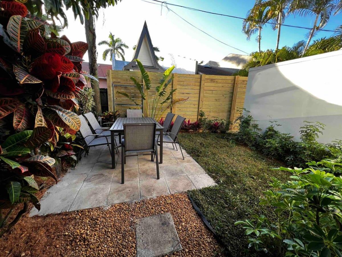 Charming 2 Bedroom Apartment In Victoria Park Fort Lauderdale Exterior photo