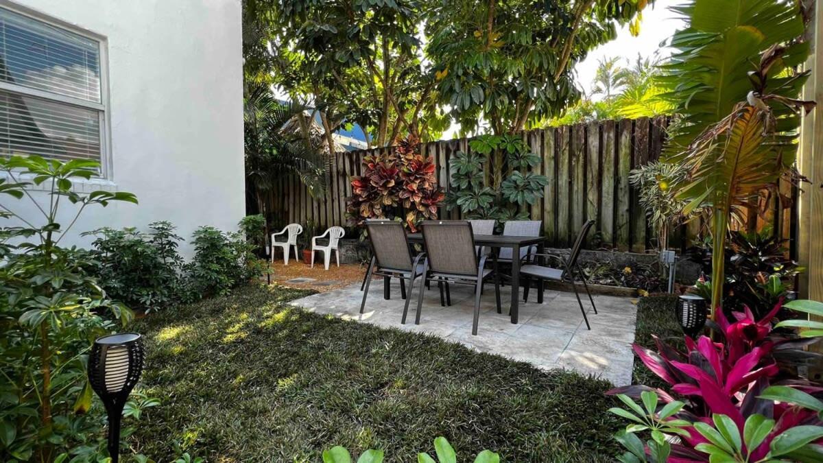 Charming 2 Bedroom Apartment In Victoria Park Fort Lauderdale Exterior photo